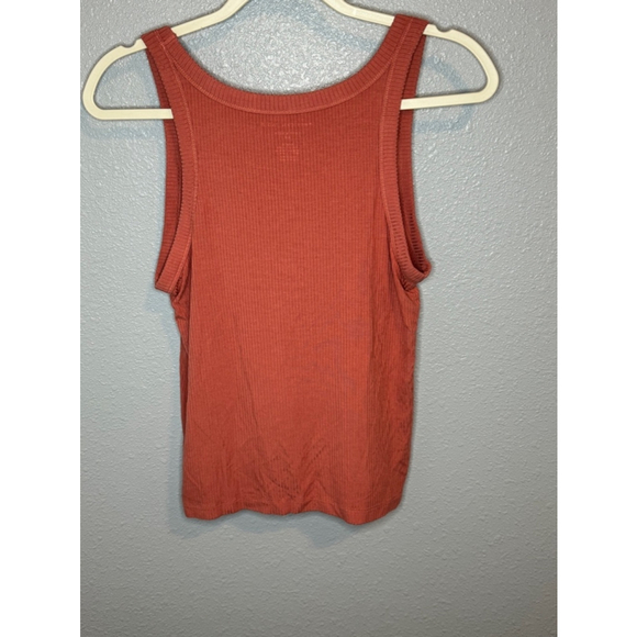 Women's American Eagle Tank Top, Size M, Coral - Picture 4 of 4